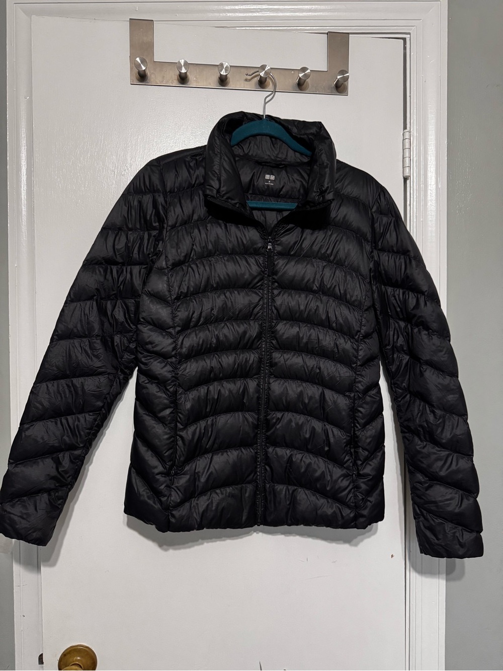 Uniqlo Black Quilted Packable Puffer Jacket